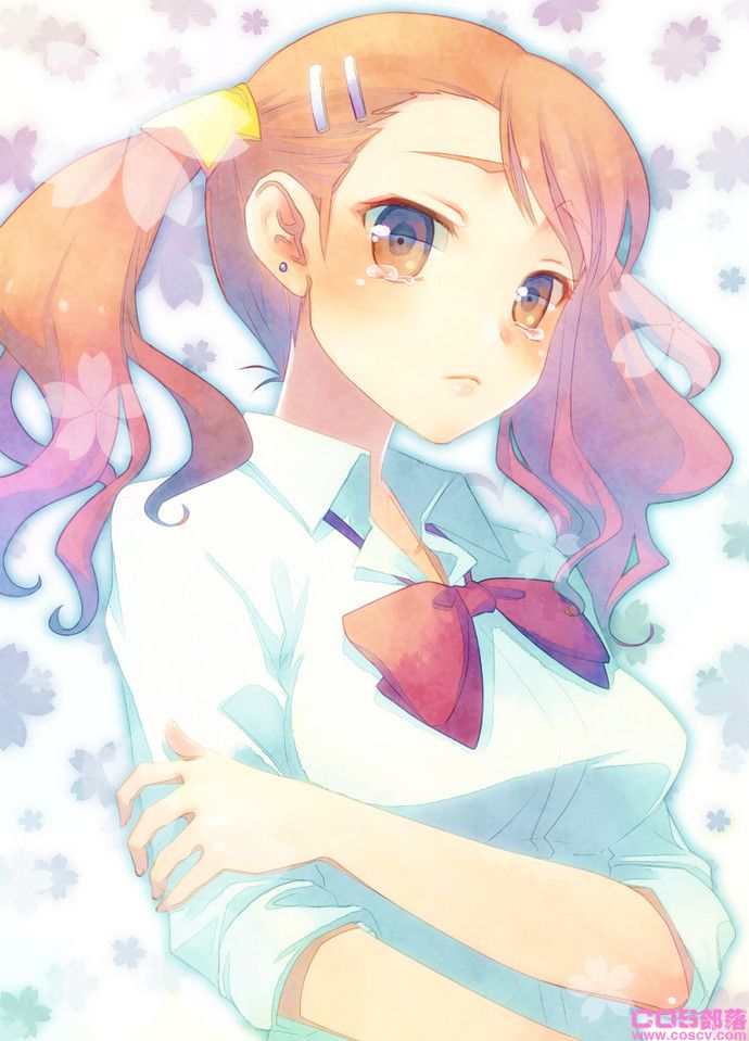 [动漫美图]看起来好柔软！棕发双马尾女孩插画特辑(图2)