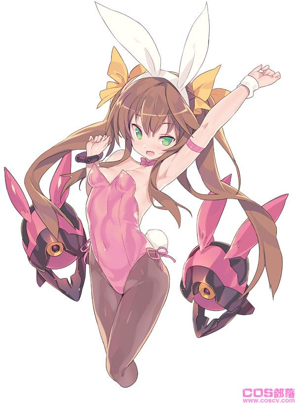 [动漫美图]看起来好柔软！棕发双马尾女孩插画特辑(图4)