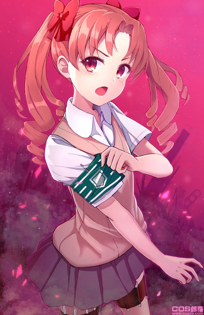 [动漫美图]看起来好柔软！棕发双马尾女孩插画特辑(图13)