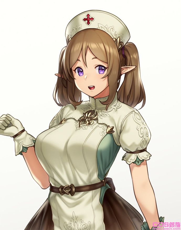 [动漫美图]看起来好柔软！棕发双马尾女孩插画特辑(图8)