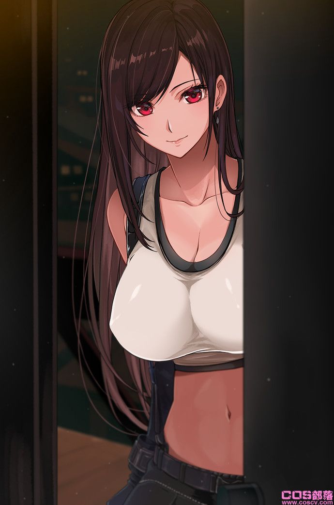 [动漫美图]最终幻想7蒂法·洛克哈特精美插画鉴赏(图4)