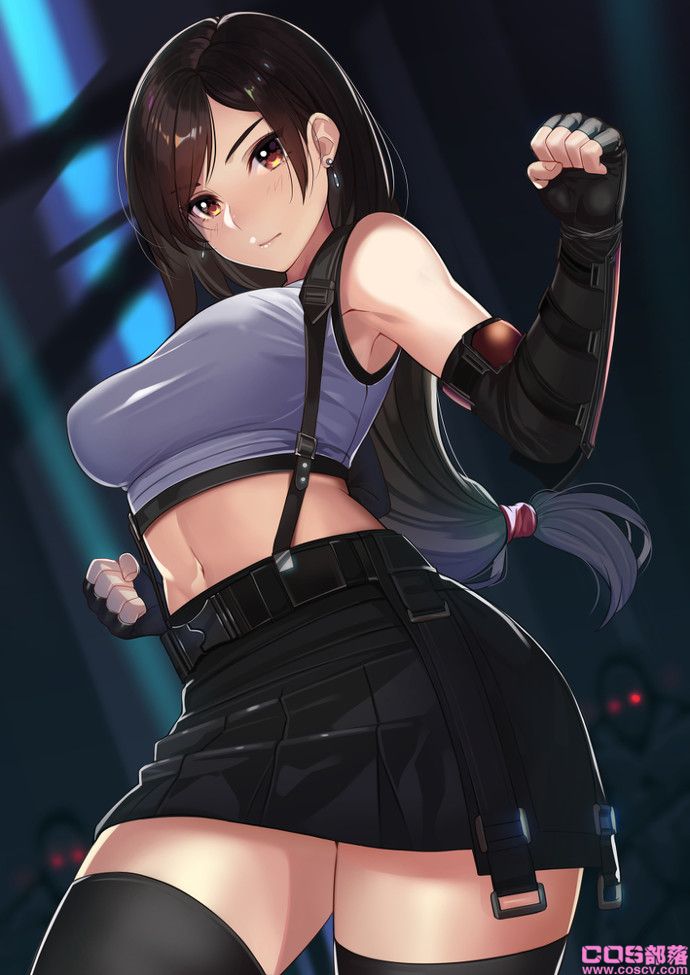 [动漫美图]最终幻想7蒂法·洛克哈特精美插画鉴赏(图5)