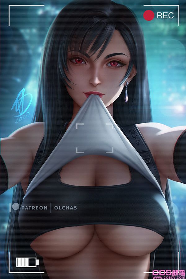 [动漫美图]最终幻想7蒂法·洛克哈特精美插画鉴赏(图2)