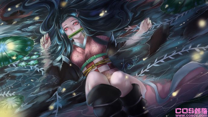 [动漫插画]可爱的二次元角色灶门祢豆子(图7)