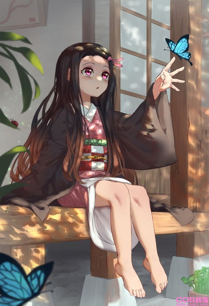 [动漫插画]可爱的二次元角色灶门祢豆子(图2)