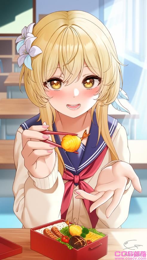 [Pixiv精选]开饭咯！便当插画特辑(图6)