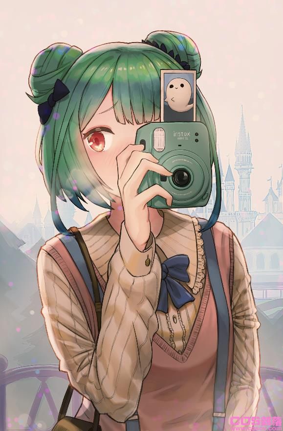 [Pixiv精选]尽收于镜头下。摄影少女插画特辑(图3)