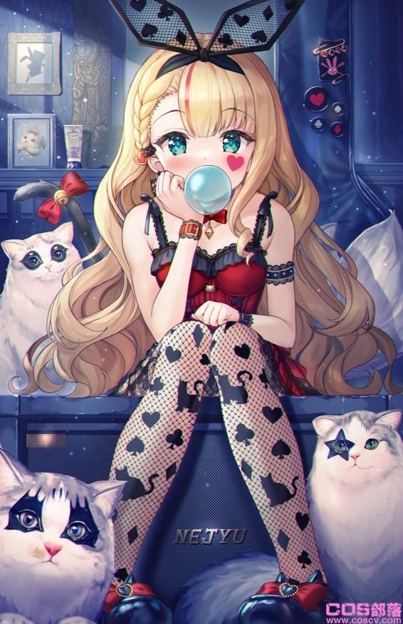 [Pixiv精选]猜得透我的心吗？遮住嘴插画特辑(图1)