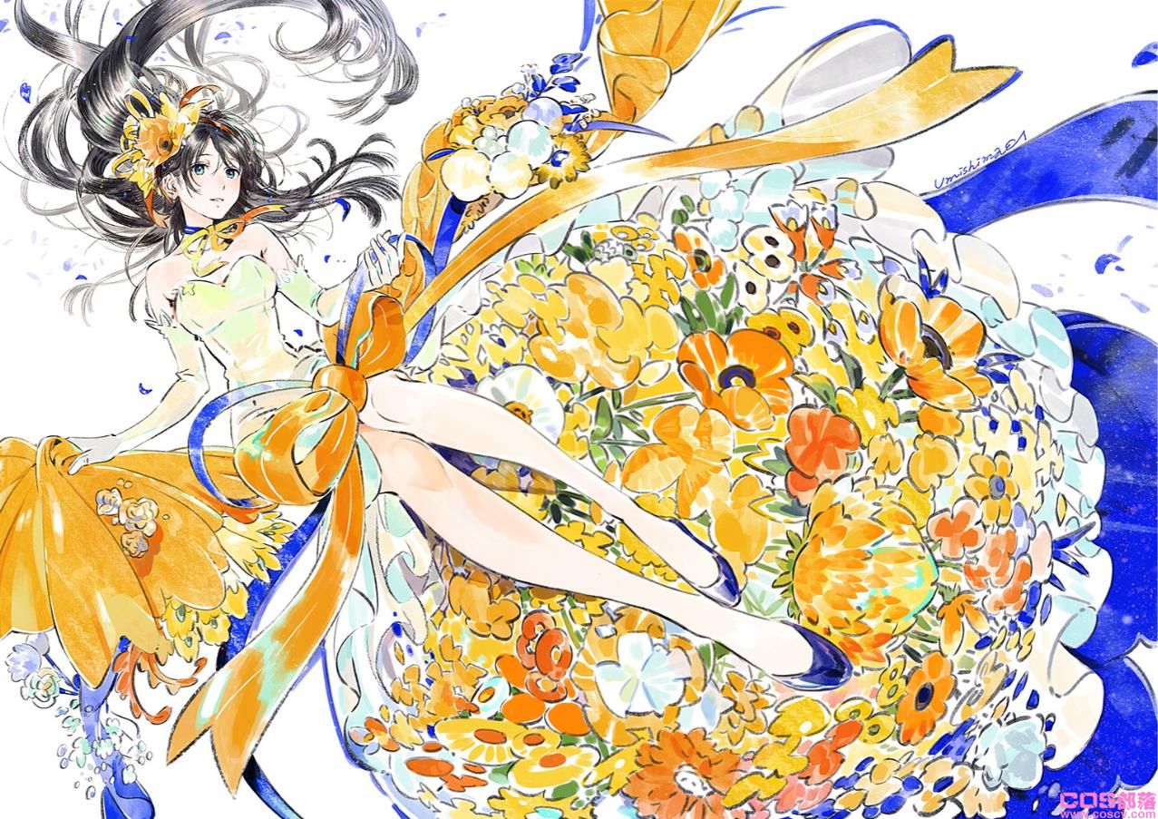 [Pixiv精选]独一无二♡花束插画特辑(图7)