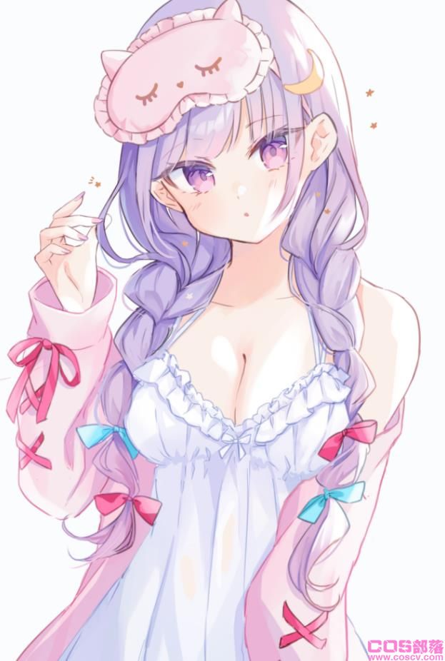[Pixiv精选]睡姿也要够高雅♡睡裙插画特辑(图2)