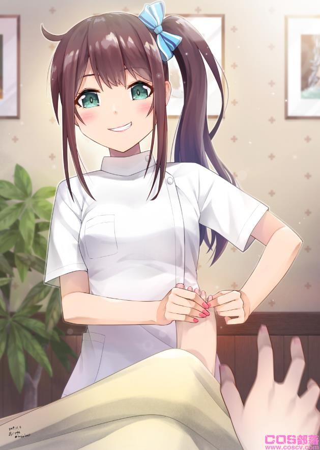 [Pixiv精选]垂于侧面的小尾巴。侧马尾女子插画特辑(图1)