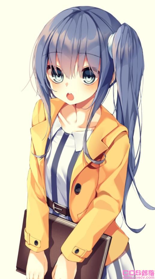 [Pixiv精选]垂于侧面的小尾巴。侧马尾女子插画特辑(图2)