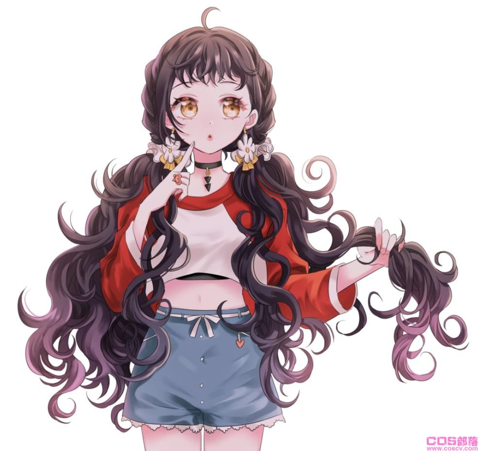 [Pixiv精选]自然垂下的发梢♡低双马尾女孩插画特辑(图8)
