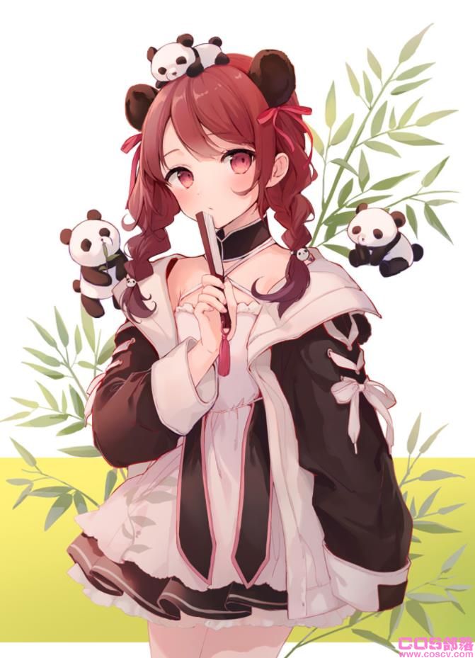 [Pixiv精选]人见人爱的滚滚♡熊猫插画特辑(图6)
