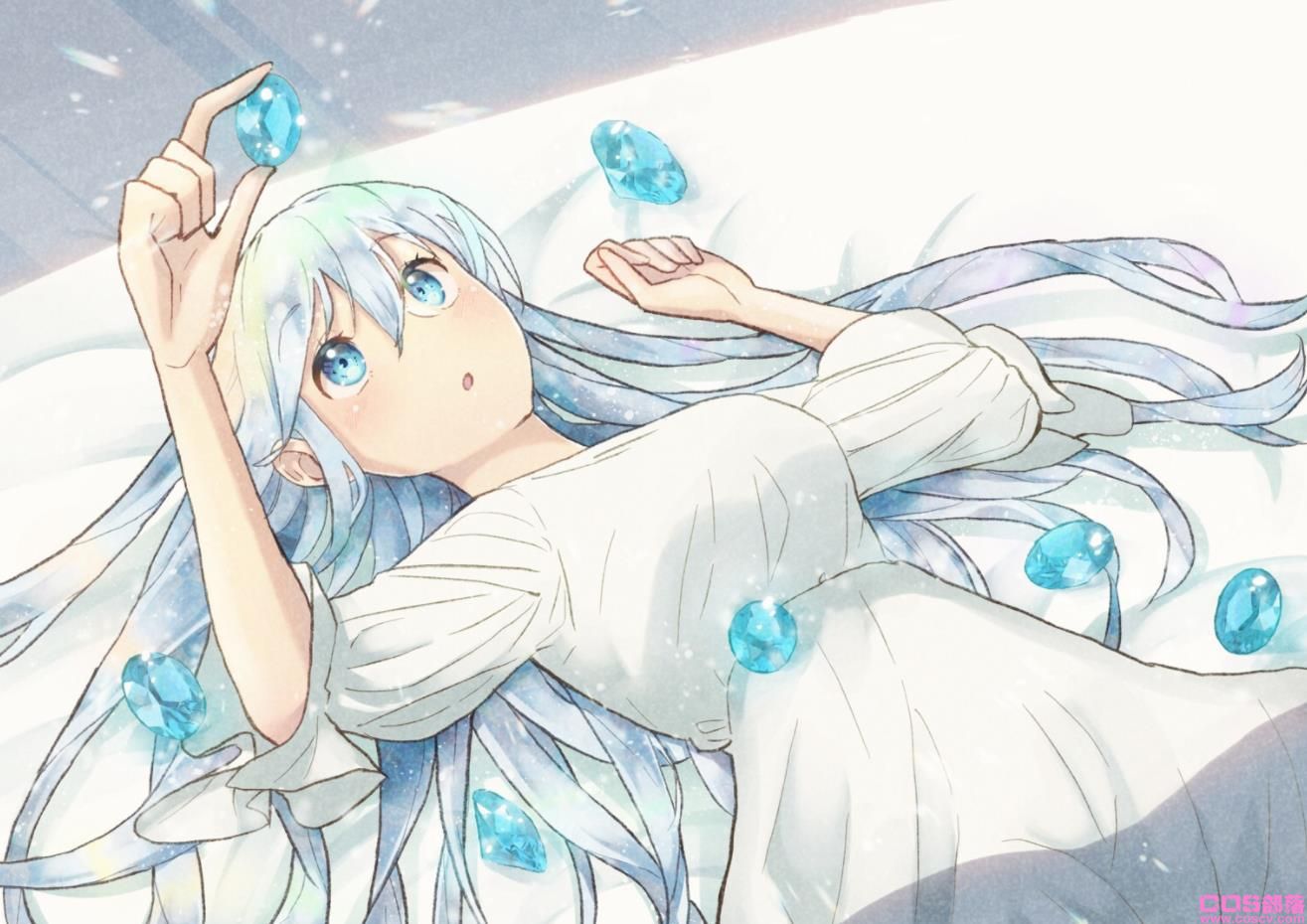 [Pixiv精选]夺人芳心的光芒。宝石插画特辑(图8)