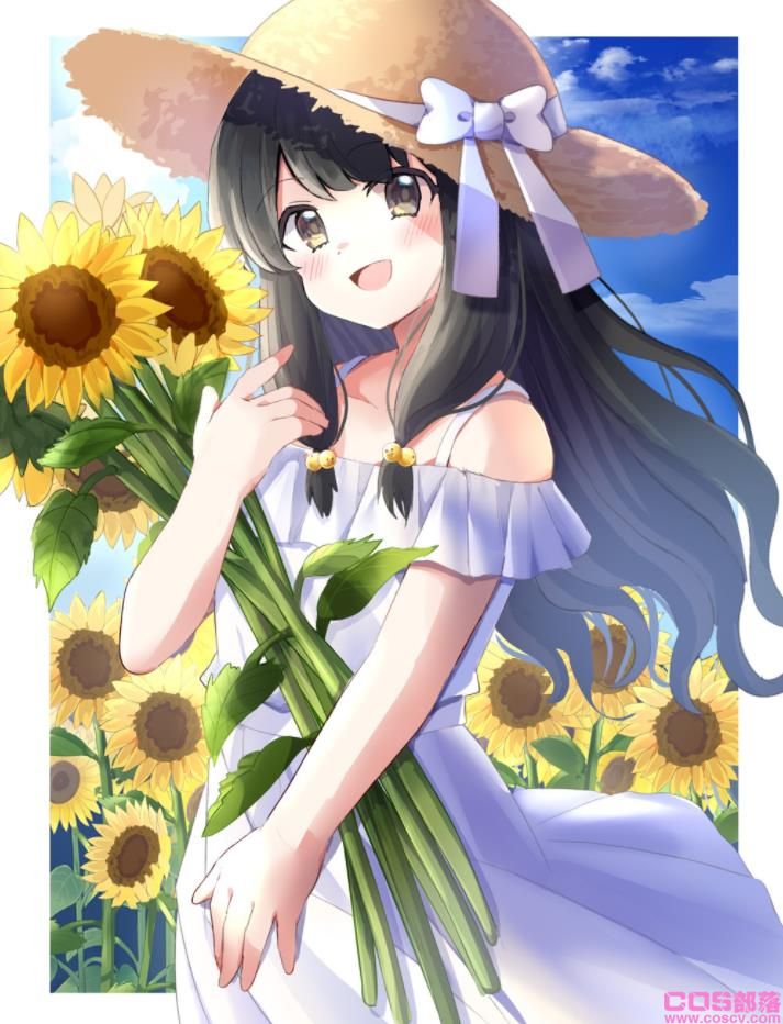 [Pixiv精选]夏日风景线。草帽插画特辑(图9)