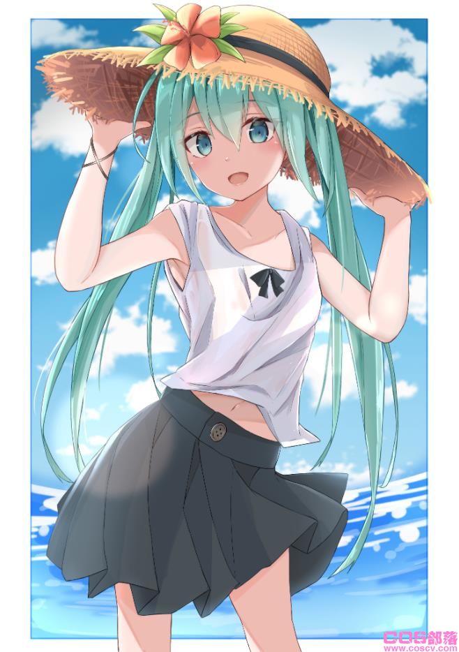 [Pixiv精选]夏日风景线。草帽插画特辑(图7)