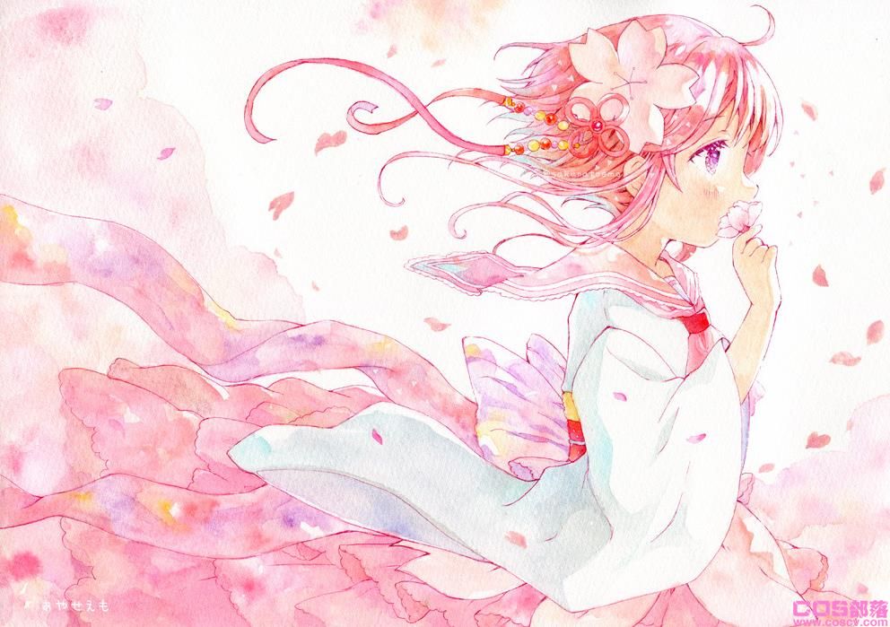 [Pixiv精选]追随她们的视线。女子侧脸插画特辑(图9)