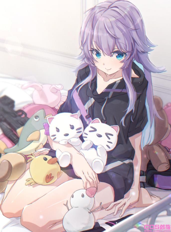 [Pixiv精选]散发神秘感。紫发女子插画特辑(图9)