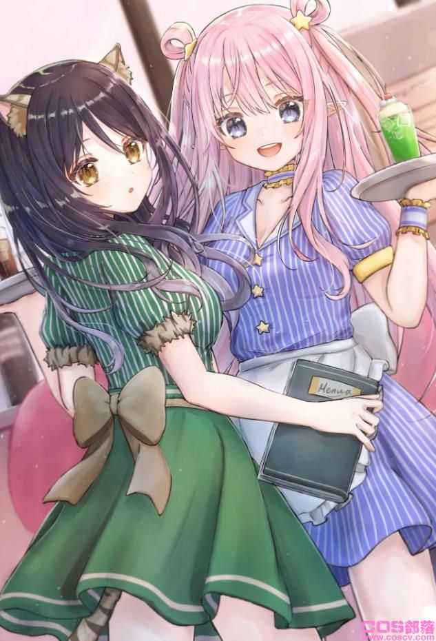 [Pixiv精选]今天要来点什么？服务员插画特辑(图4)