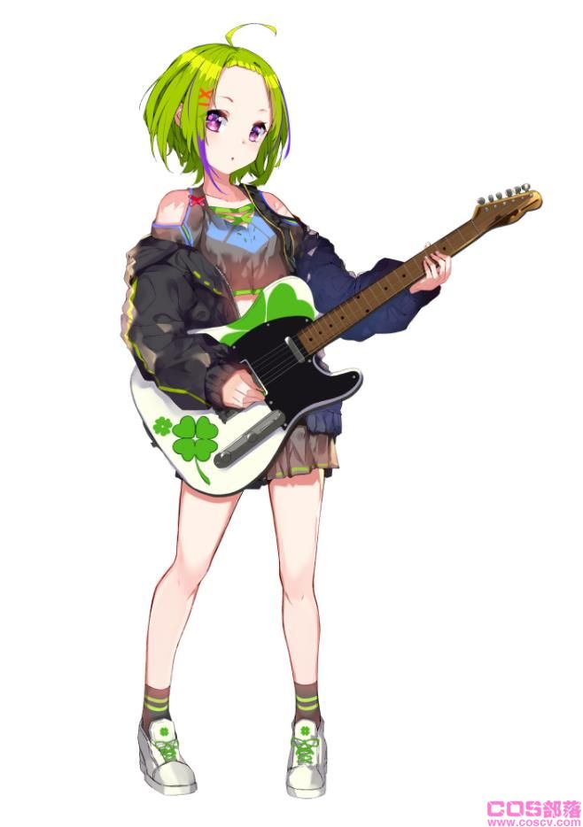 [Pixiv精选]拨动琴弦！吉他女子插画特辑(图7)