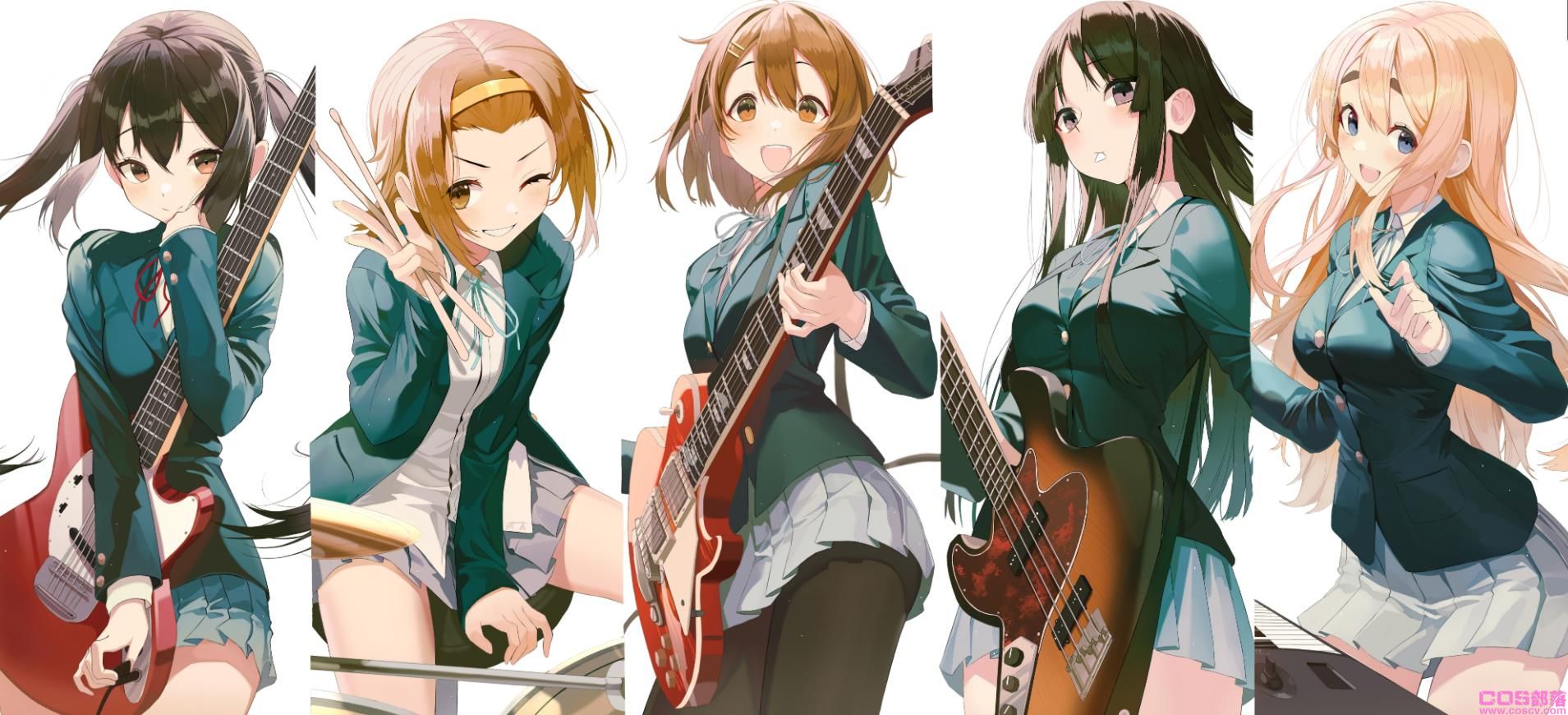 [Pixiv精选]拨动琴弦！吉他女子插画特辑(图15)