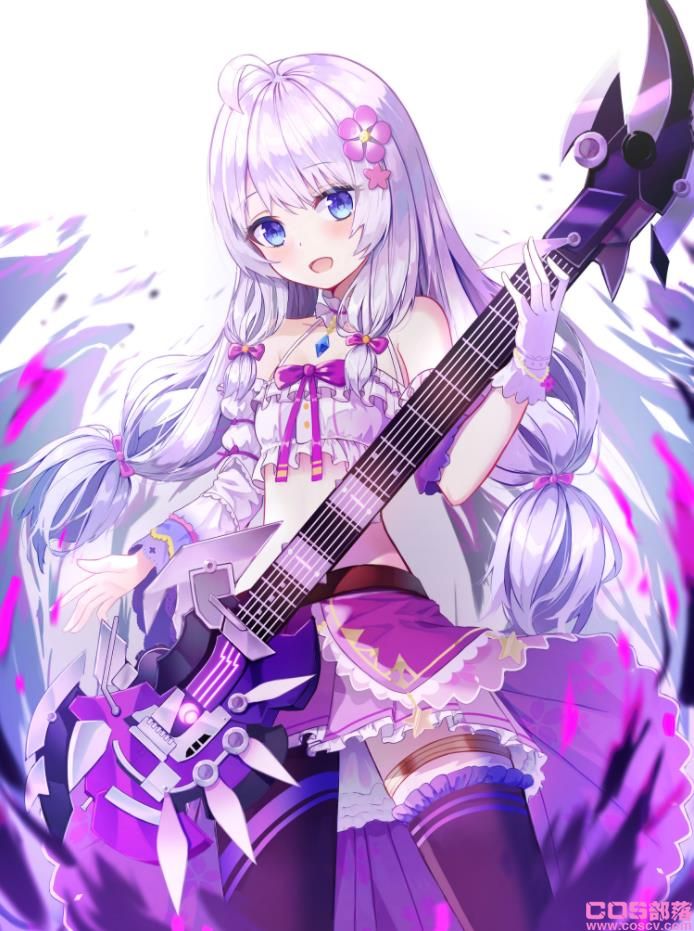[Pixiv精选]拨动琴弦！吉他女子插画特辑(图16)