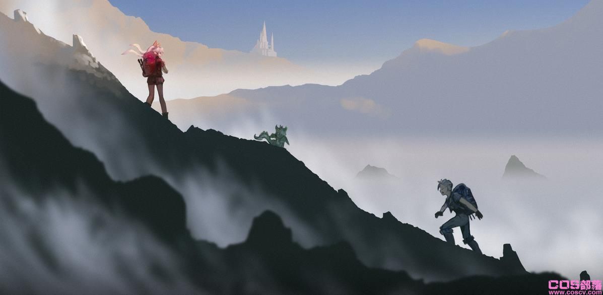 [Pixiv精选]会当凌绝顶！登山插画特辑(图9)