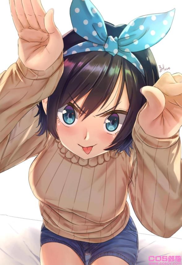 [Pixiv精选]清爽摇动。短发女子插画特辑(图7)