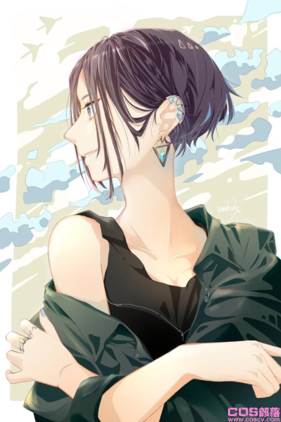 [Pixiv精选]清爽摇动。短发女子插画特辑(图8)