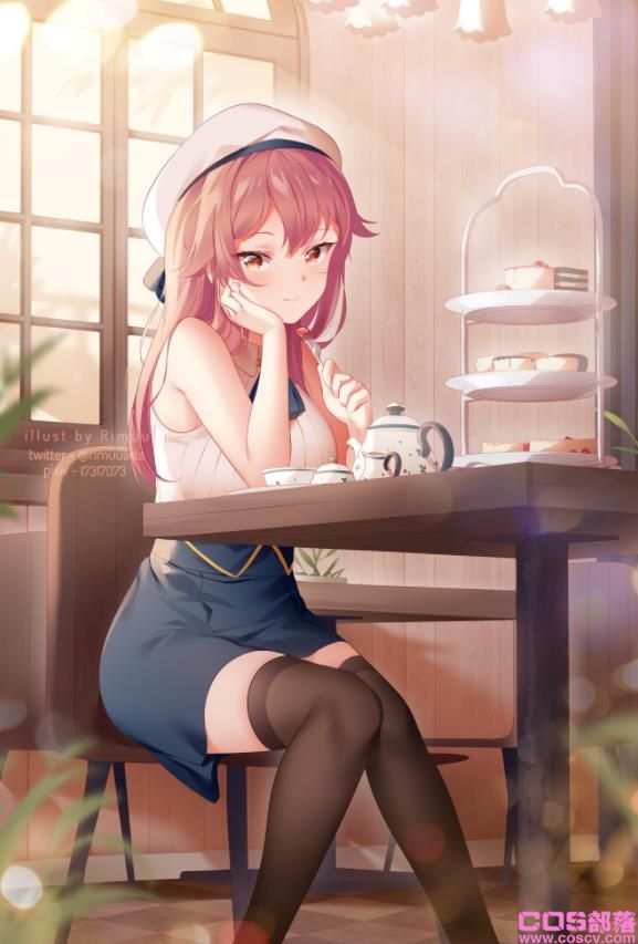 [Pixiv精选]下午茶怎能少了你♡蛋糕架插画特辑(图1)