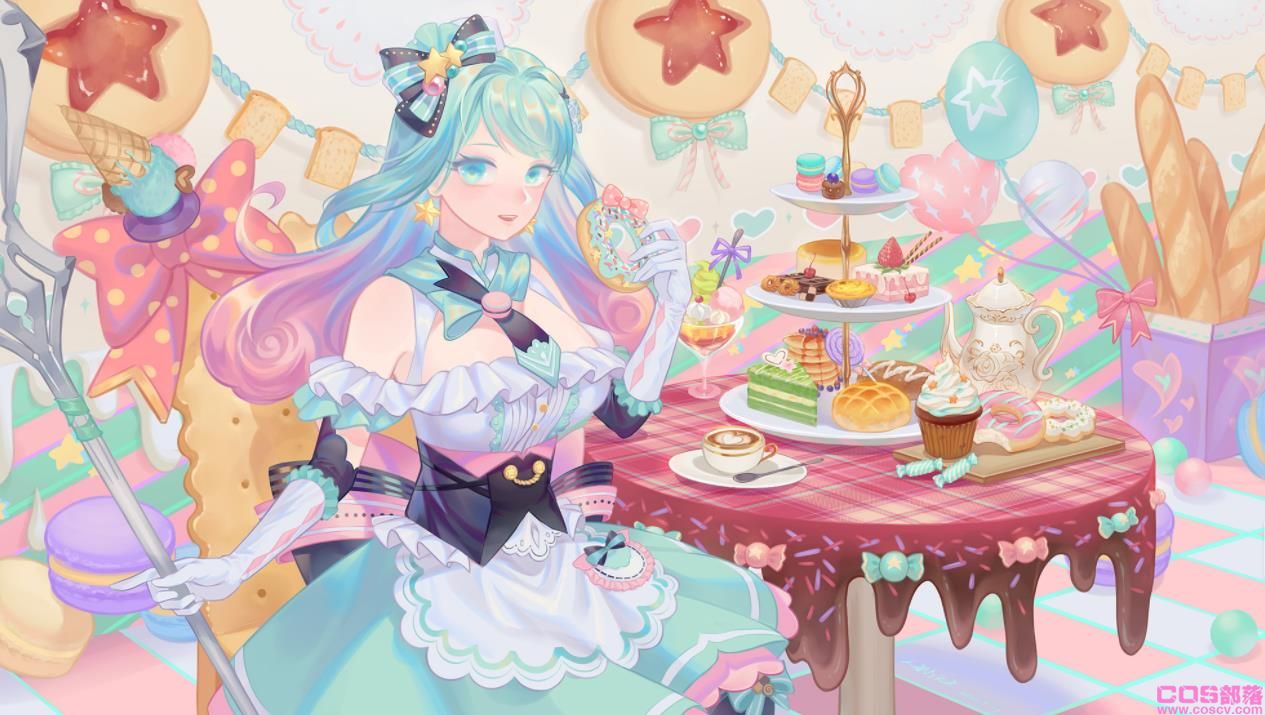[Pixiv精选]下午茶怎能少了你♡蛋糕架插画特辑(图7)