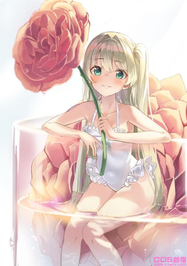 [Pixiv精选]宛如拇指姑娘？「杯中」插画特辑(图10)
