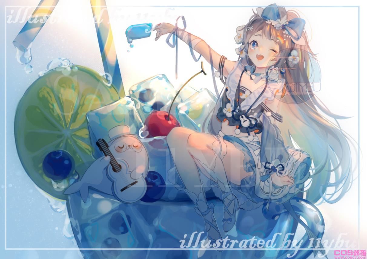 [Pixiv精选]宛如拇指姑娘？「杯中」插画特辑(图6)