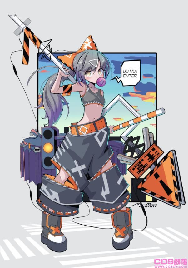 [Pixiv精选]可爱度倍增！泡泡糖插画特辑(图7)