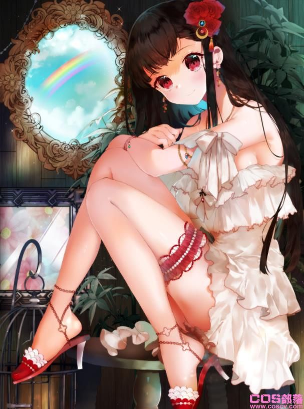 [Pixiv精选]乌黑亮丽。黑长直女子插画特辑(图7)