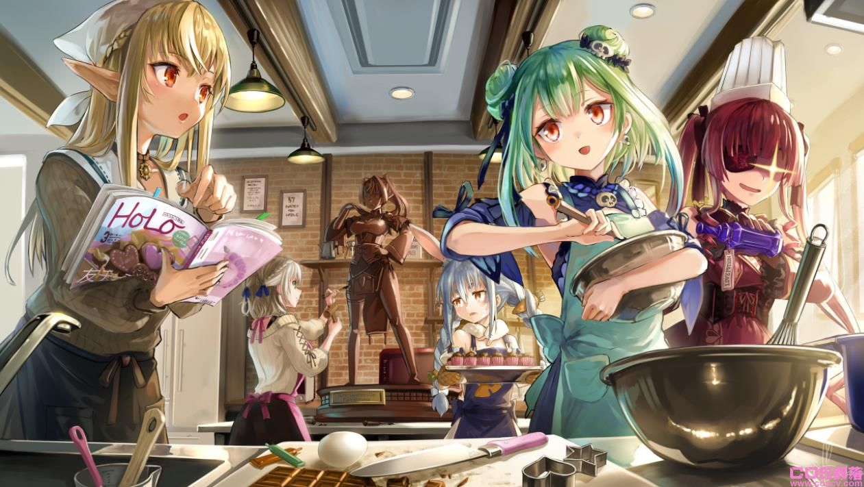 [Pixiv精选]勤奋者的象征！围裙女子插画特辑(图6)