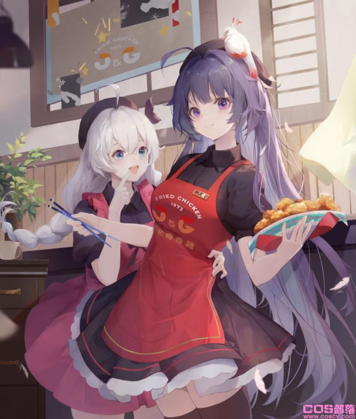 [Pixiv精选]勤奋者的象征！围裙女子插画特辑(图4)
