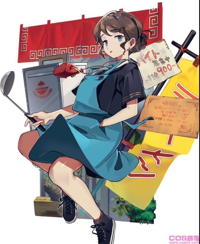 [Pixiv精选]勤奋者的象征！围裙女子插画特辑(图1)