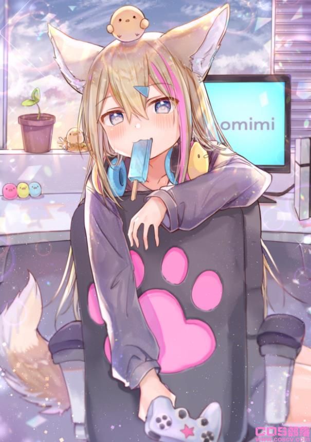 [Pixiv精选]要来一口吗？「叼着冰棒」插画特辑(图5)