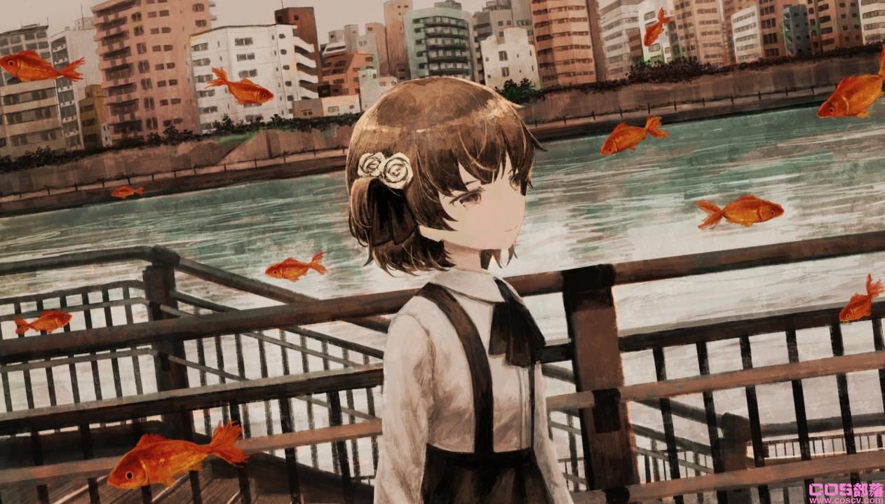 [Pixiv精选]水中一点红。金鱼插画特辑(图7)