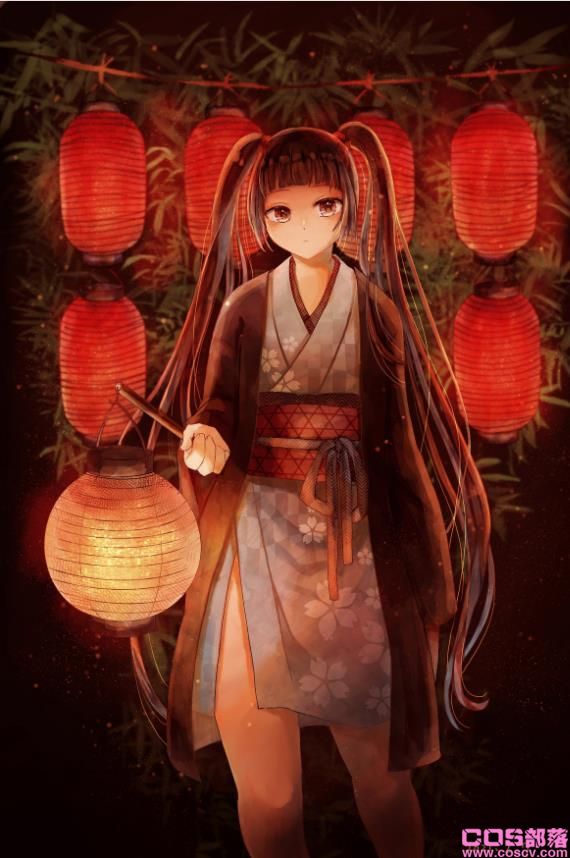 [Pixiv精选]柔和光线。灯笼插画特辑(图1)