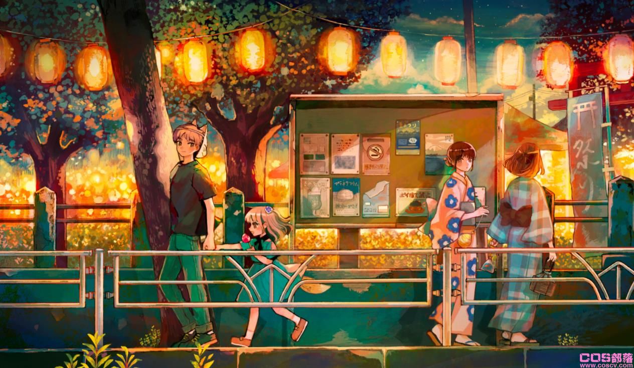 [Pixiv精选]柔和光线。灯笼插画特辑(图5)