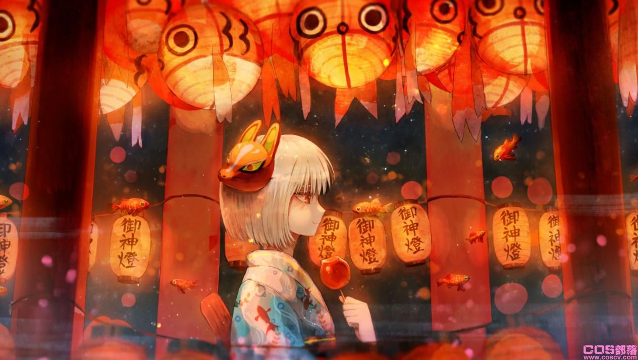 [Pixiv精选]柔和光线。灯笼插画特辑(图6)