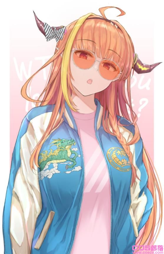 [Pixiv精选]五彩视界。墨镜女子插画特辑(图2)