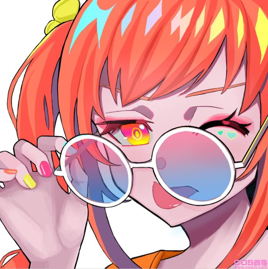 [Pixiv精选]五彩视界。墨镜女子插画特辑(图5)