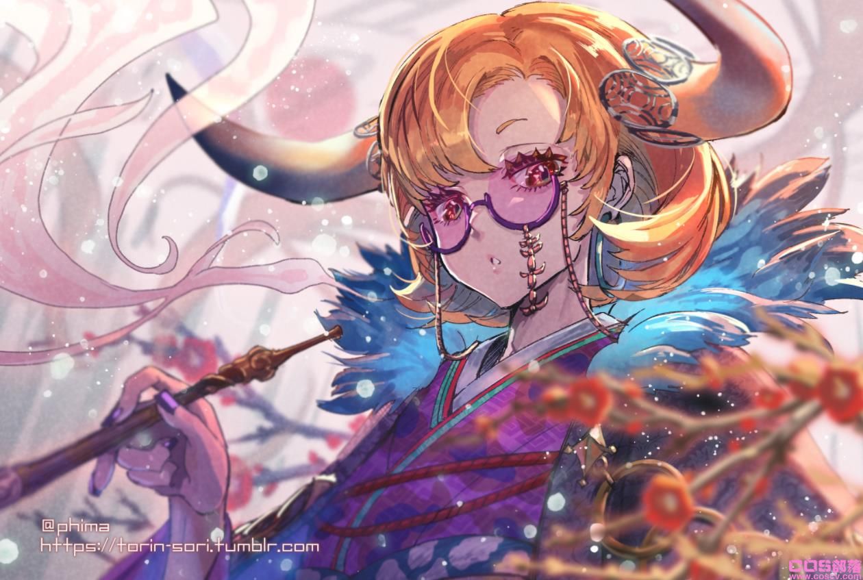 [Pixiv精选]五彩视界。墨镜女子插画特辑(图7)