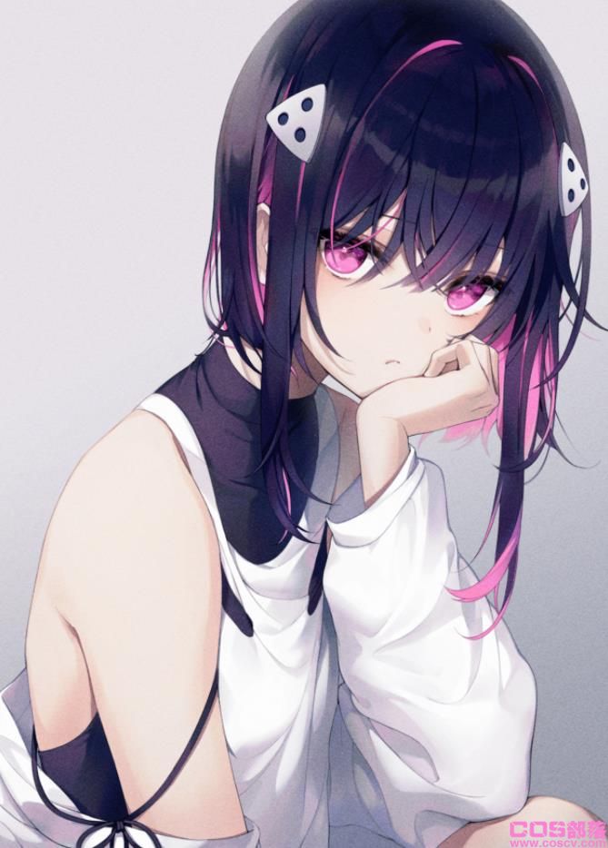 [Pixiv精选]若有所思。托腮插画特辑(图9)