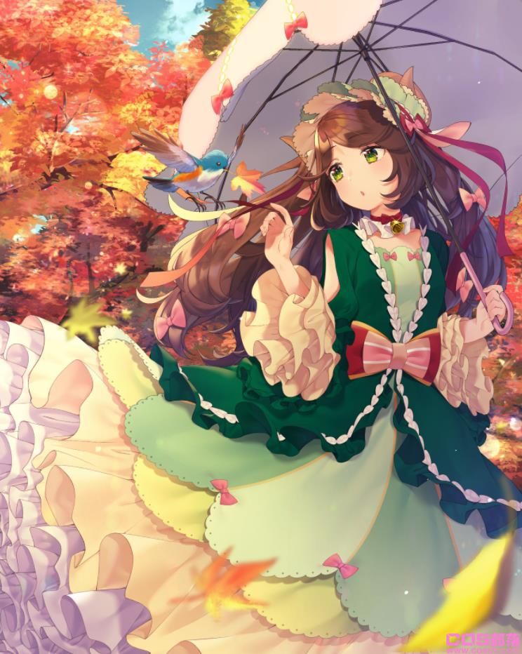 [Pixiv精选]绽放于艳阳之中。阳伞插画特辑(图3)