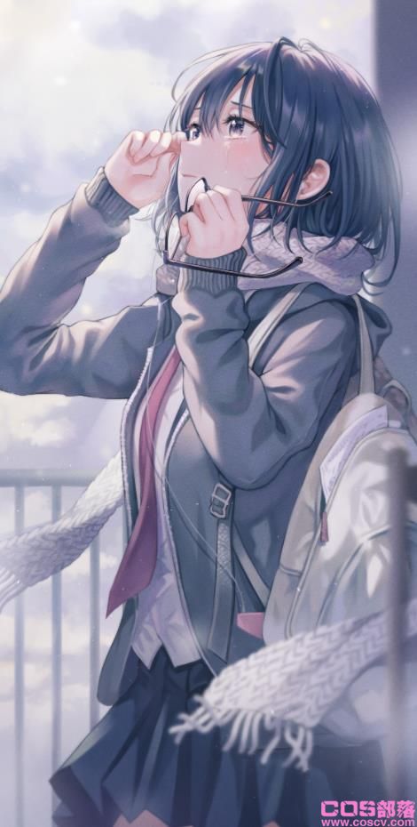 [Pixiv精选]欲知流泪的理由。哭脸女孩插画特辑(图7)